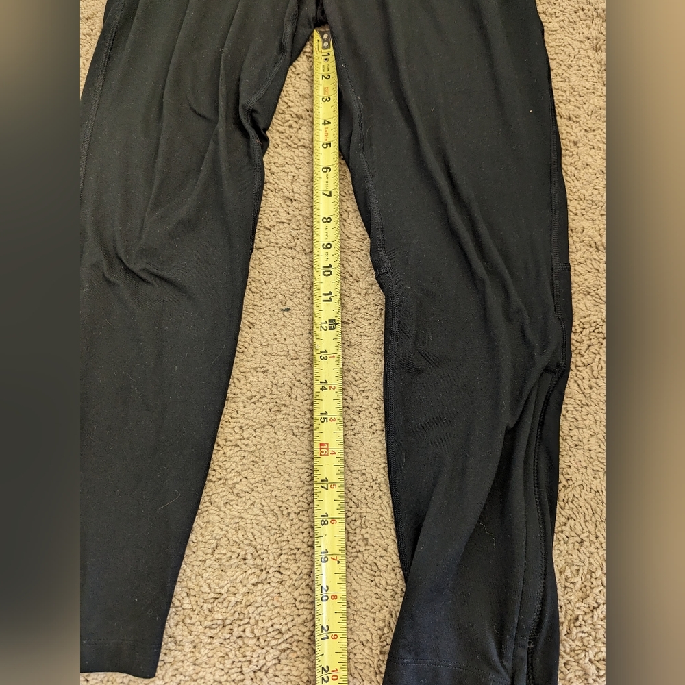 Nike Dri Fit Black Womens Medium sweatpants joggers zipper leg, zipper pockets - Picture 4 of 8